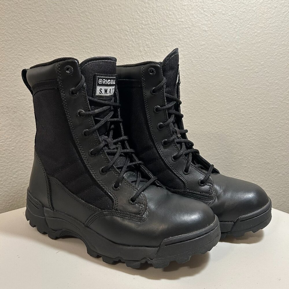Men's Original S.W.A.T. Lightweight Classic 9" Black Uniform Boot Size:9